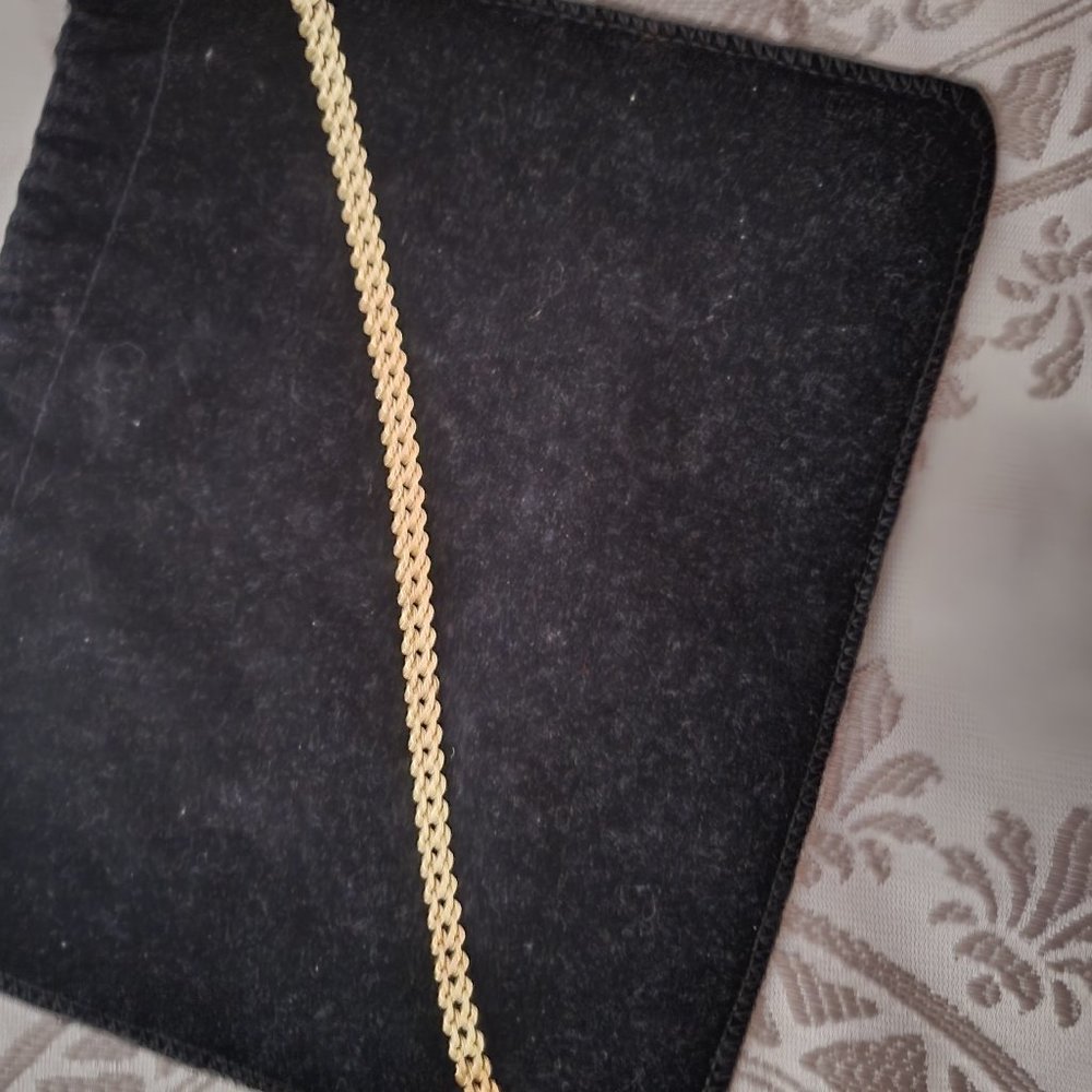 Gold filled ankle bracelet